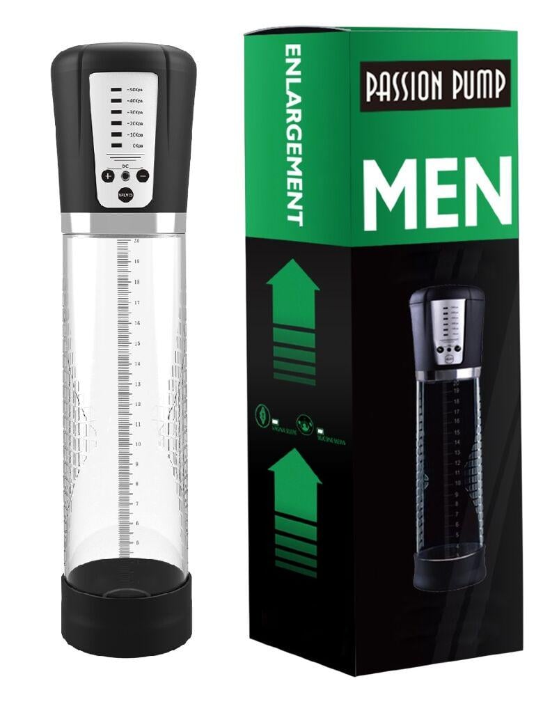 Помпа автоматическая вакуумная CANWIN ENLARGEMENT Passion Pump Men P628AU USB 20 см (36947594)