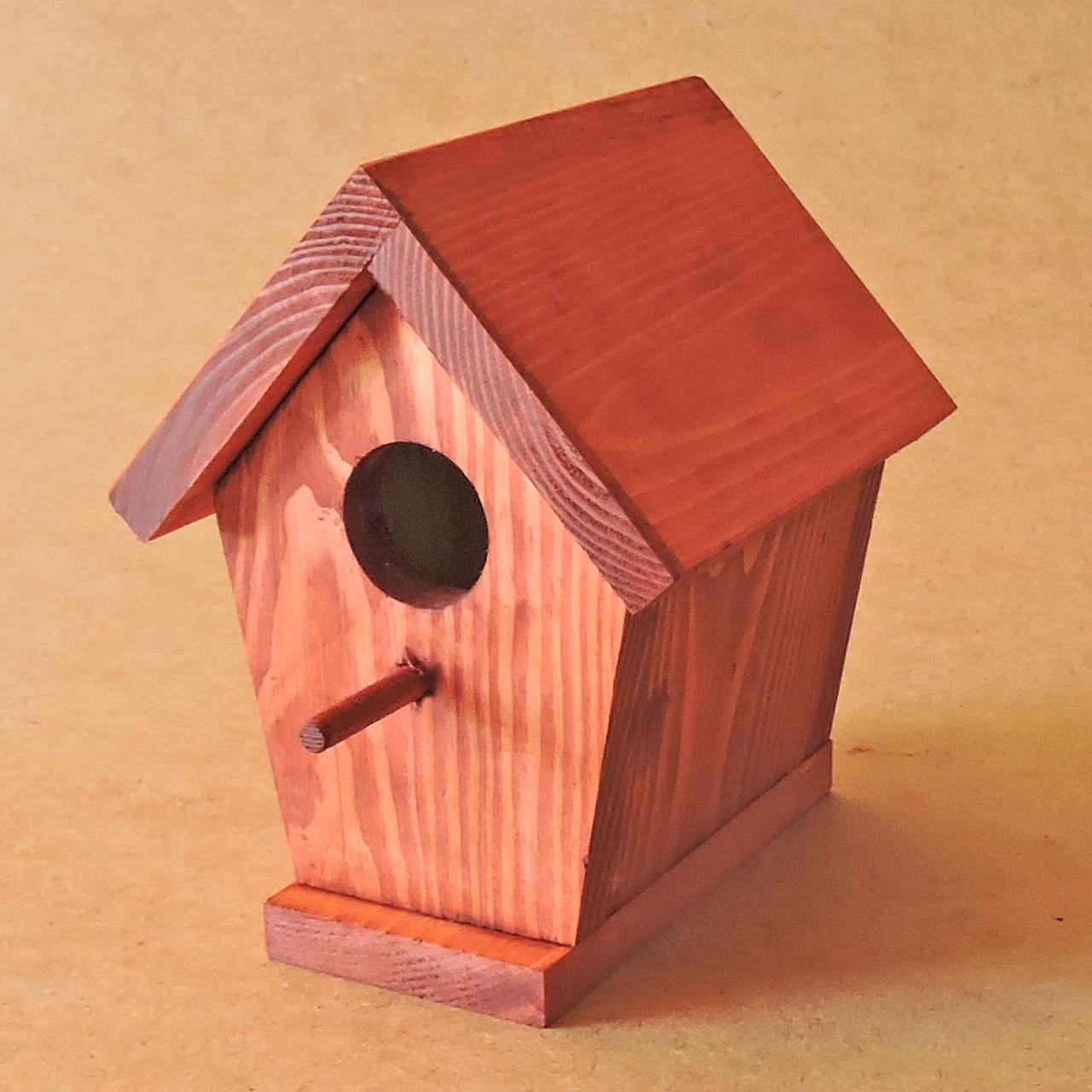 Скворечник садовый из дерева Синичка Коралл (СКВ-001114)