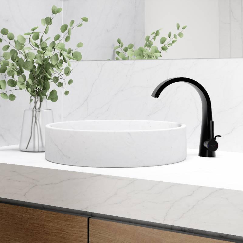 Смеситель для раковины Steinberg 280 Черный матовый (280 1000 S) - фото 2