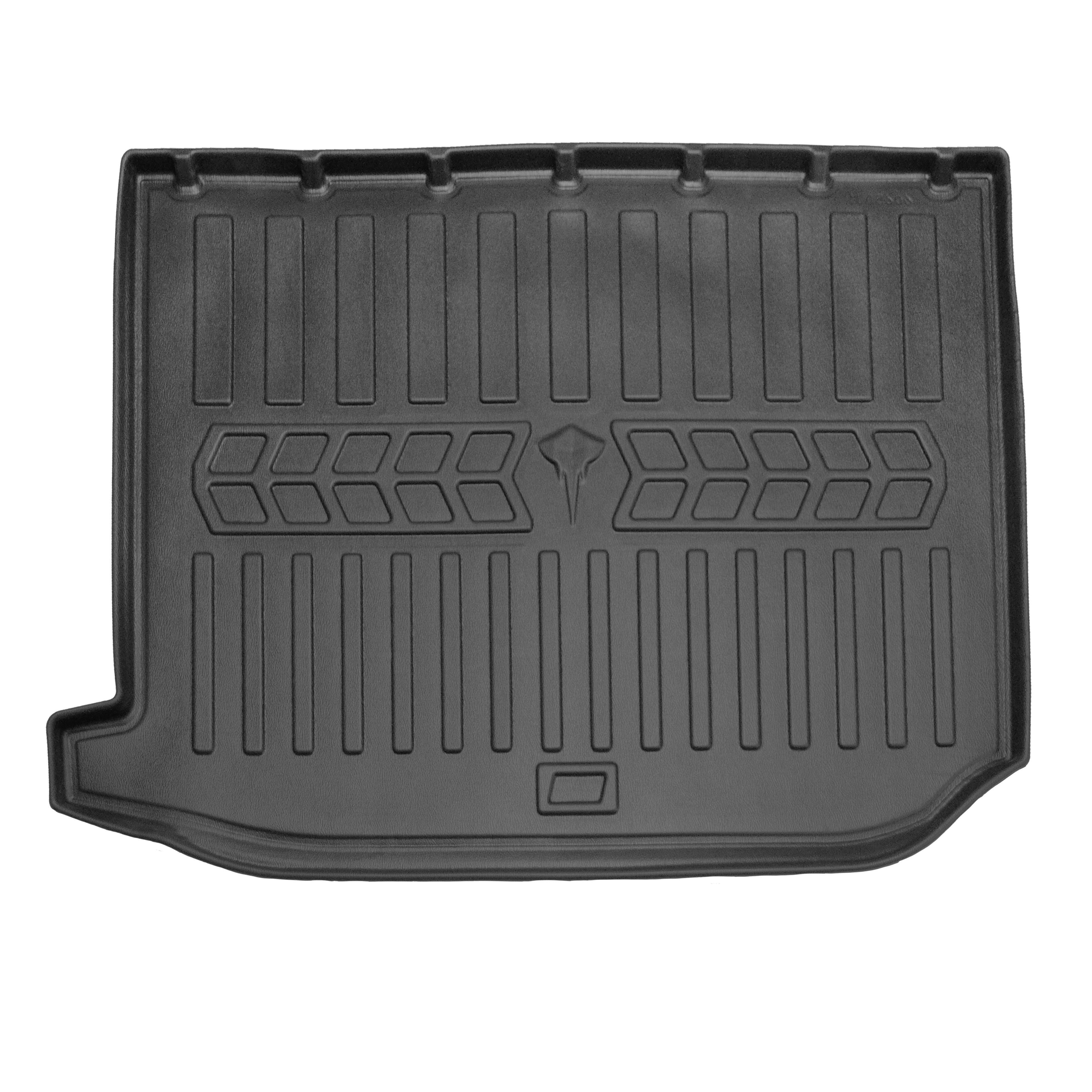 Килимок в багажник Stingray 3D для Jetour T2 2024- рр. полиуретан Черный (158192)
