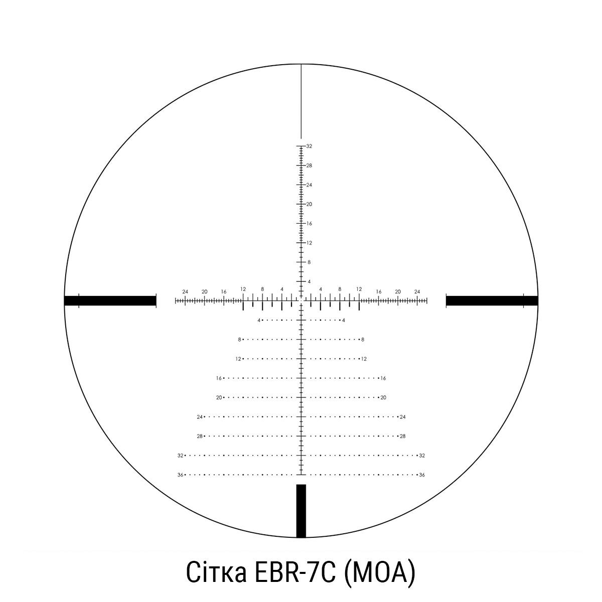 Прицел Vortex Venom 5-25x56 FFP 34 mm AO с сеткой EBR-7C MOA без подсветки оптический (26291562) - фото 5