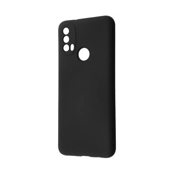 Чехол WAVE Colorful Case (TPU) для телефона Motorola E40 black (545900001)