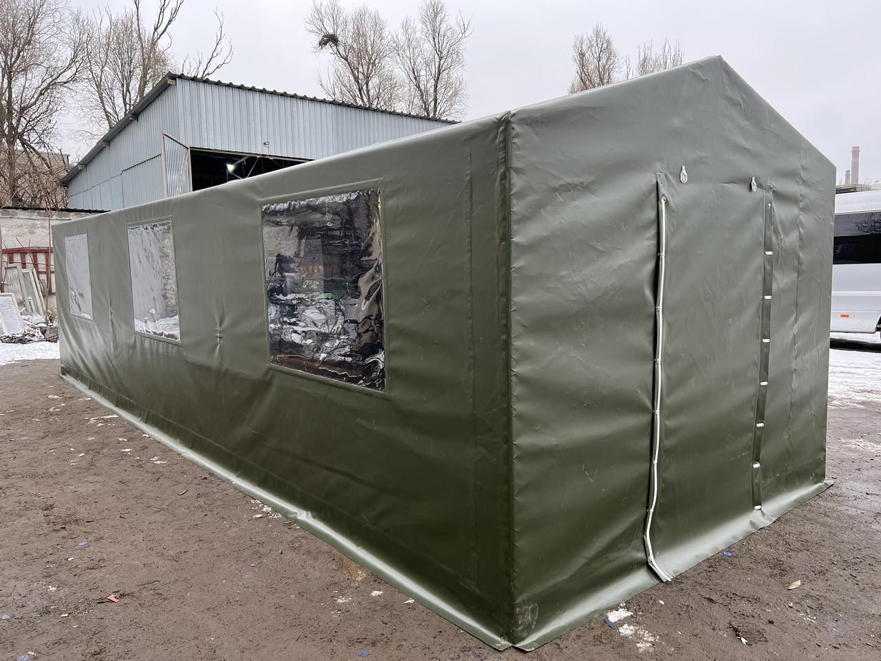 Склад/торгівельний намет каркасний 3х5/12 м/ПВХ 650 г/м²