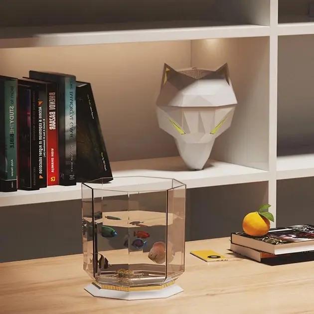 Зволожувач повітря RIAS LH-J009 Голова вовка з RGB підсвічуванням 650 мл White (3_06903) - фото 5 Зволожувач повітря RIAS LH-J009 Голова вовка з RGB підсвічуванням 650 мл White (3_06903) - фото 5