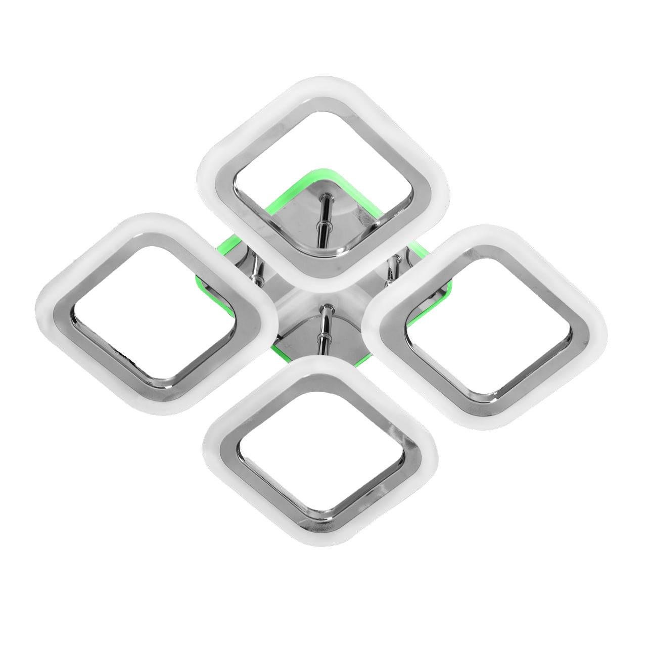 Люстра LED с пультом Svet 56W+24W SY-5330/4CR+RGB Люстра LED с пультом Svet 56W+24W SY-5330/4CR+RGB