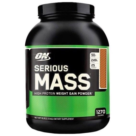 Гейнер Optimum Nutrition Serious Mass 2727 г 8 порцій Chocolate