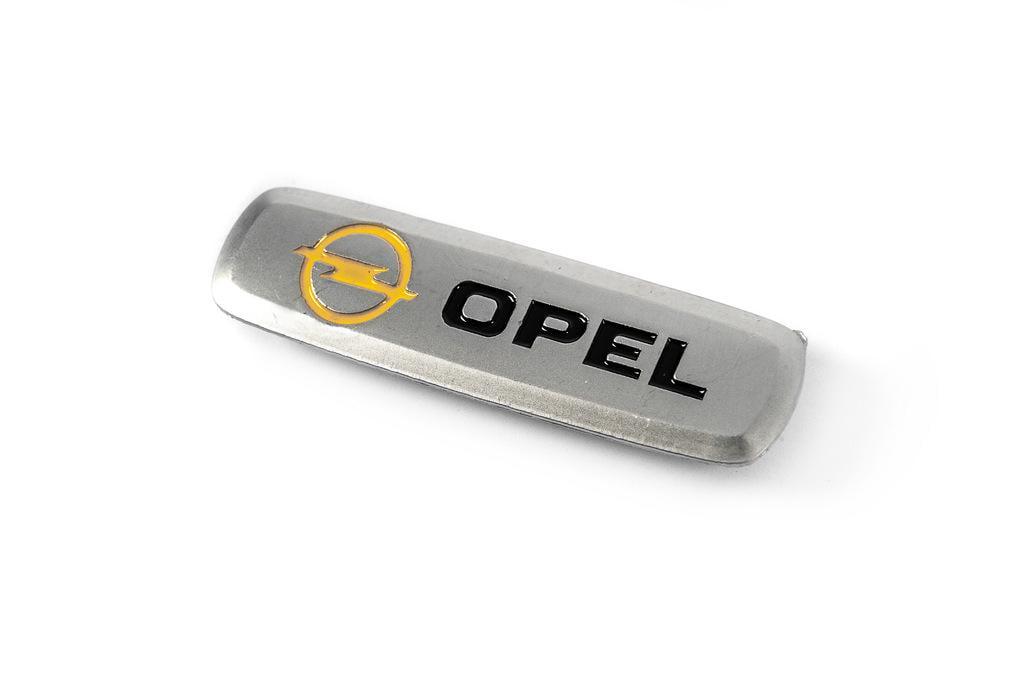 Шильдик для ковриков Digital Designs для Opel алюминий 1 шт. Серый (132646)