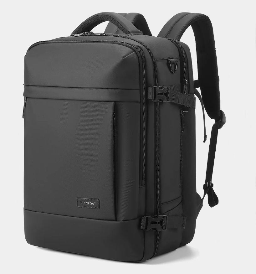 Рюкзак міський Tigernu T-B9990 27л з відсіком для ноутбука до 15.6" та USB Black (18197)