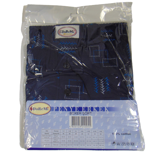 Трусы мужские хлопок Doremi 312-8 XL Синий - фото 2