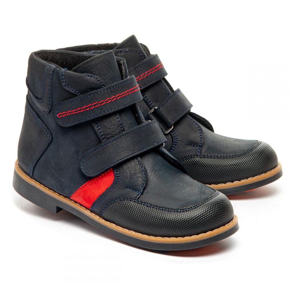 Ботинки для мальчиков The Leo 1379 р. 25 16,5 см Черный