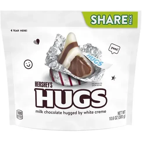 Конфеты шоколадные Hershey's hugs 300 г (2128963198)