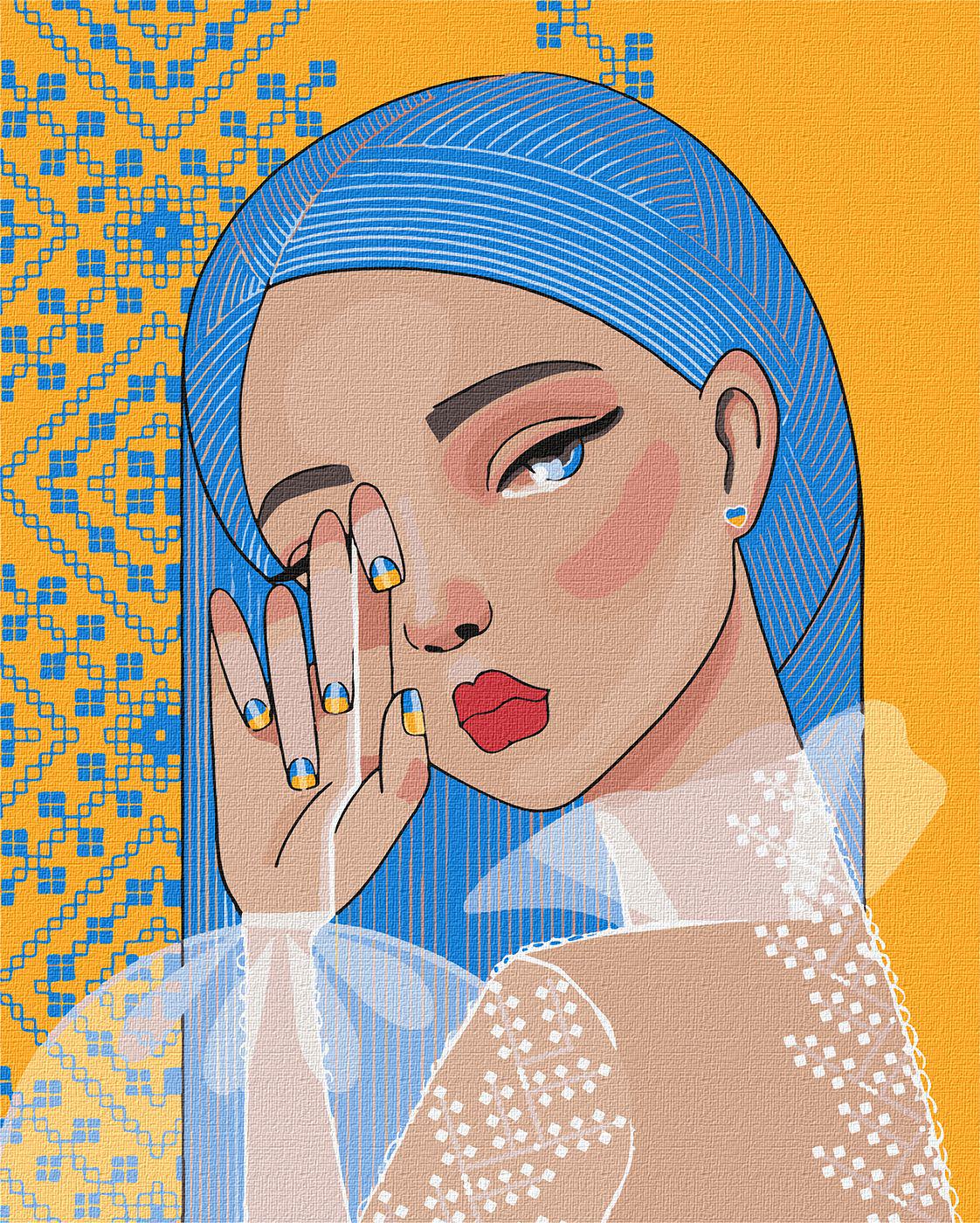 Картина по номерам Bambi Несокрушимая mosyakart 40x50 см Разноцветный (PM-194-K-421)