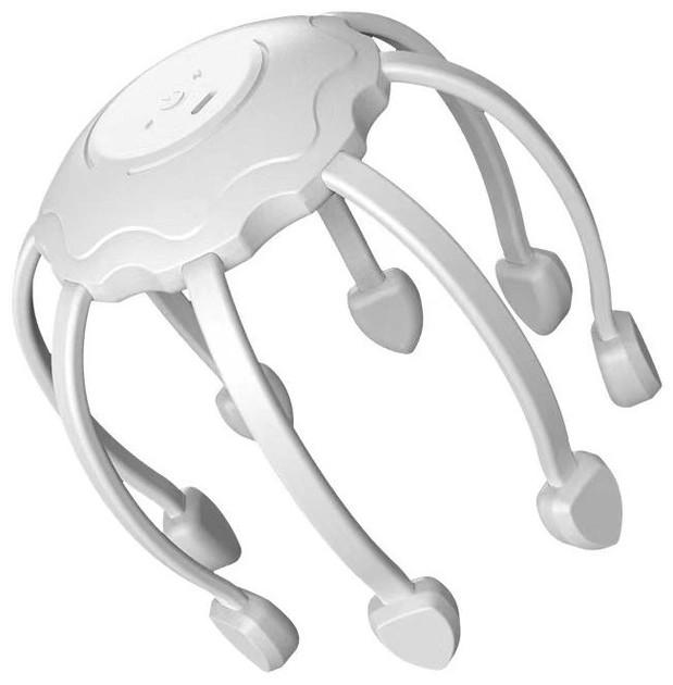 Масажер для голови YMi Head Massager 4 Motor White - фото 2