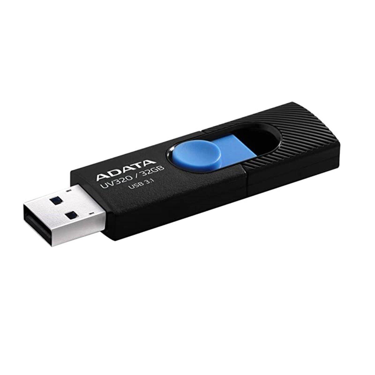 Флеш-память A-DATA AUV 320 USB3.1 Gen.1 32 Gb Black (568875)