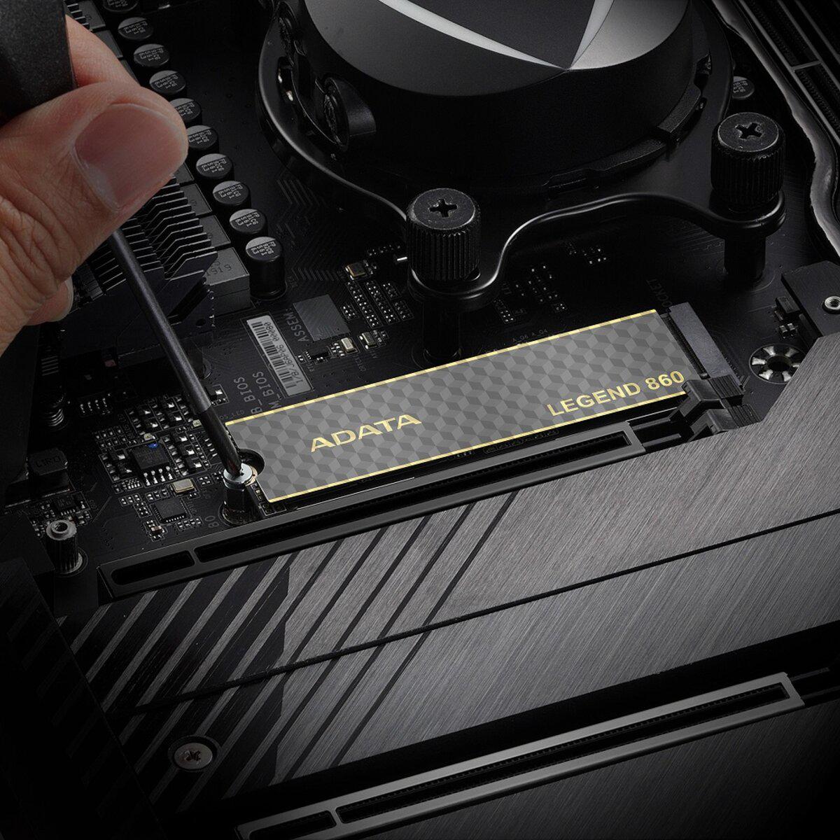 SSD-диск ADATA LEGEND 860 1 Тб Black (25442069) - фото 9