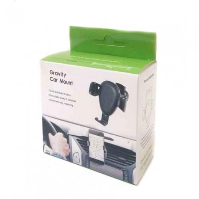 Автомобільний тримач для телефону UKC Чорний - фото 5 Автомобільний тримач для телефону UKC Чорний - фото 5