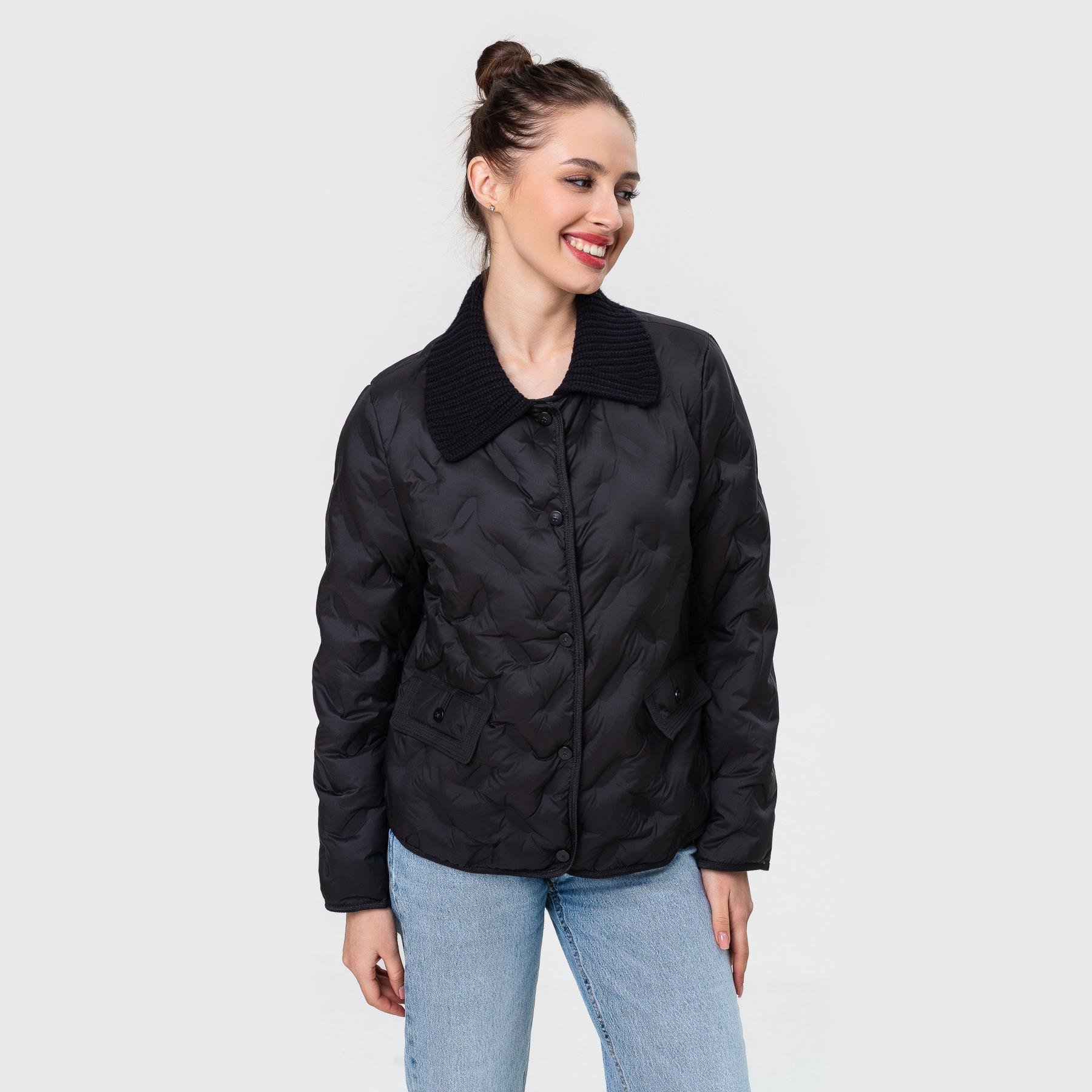 Куртка легка пухова Viva-Wear L Чорний (1063)