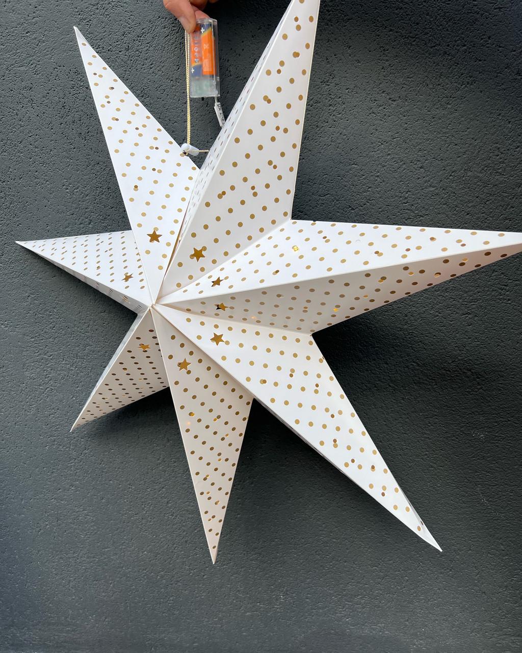 Світильник-зірка Livarno Home LED Christmas Star Lantern 70 см - фото 2