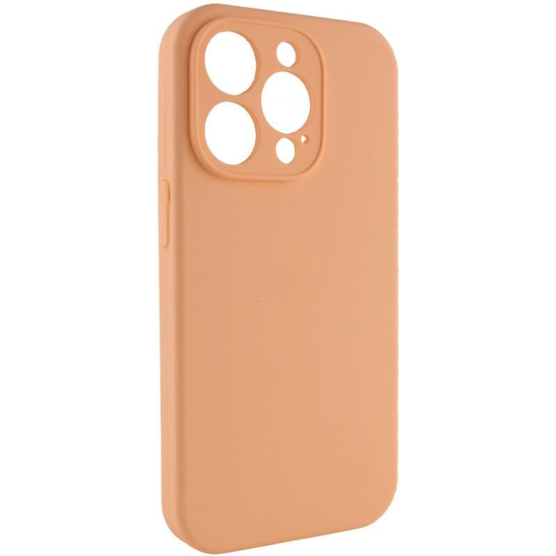 Противоударный Чехол Silicone Case Full Camera Protective (AA) для Apple iPhone 12 Pro Max (6.7") Оранжевый / Cantaloupe - фото 2