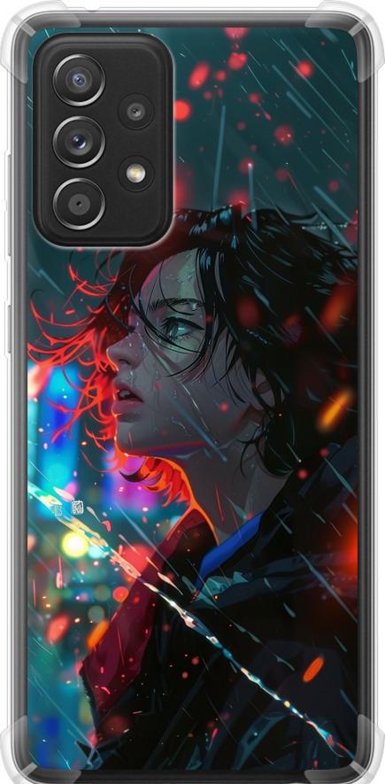 Чехол на Samsung Galaxy A52s 5G A528B Ночные огни (6096sp-2583-42517)