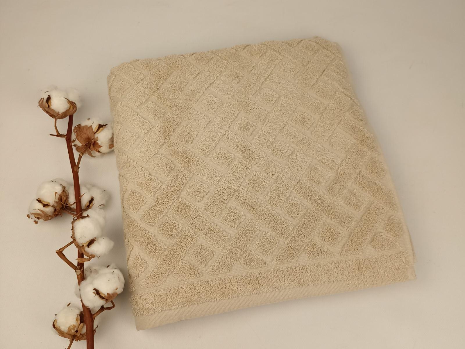 Рушник Philippus Santa Cross Cotton 70х140 см Бежевий (A457)