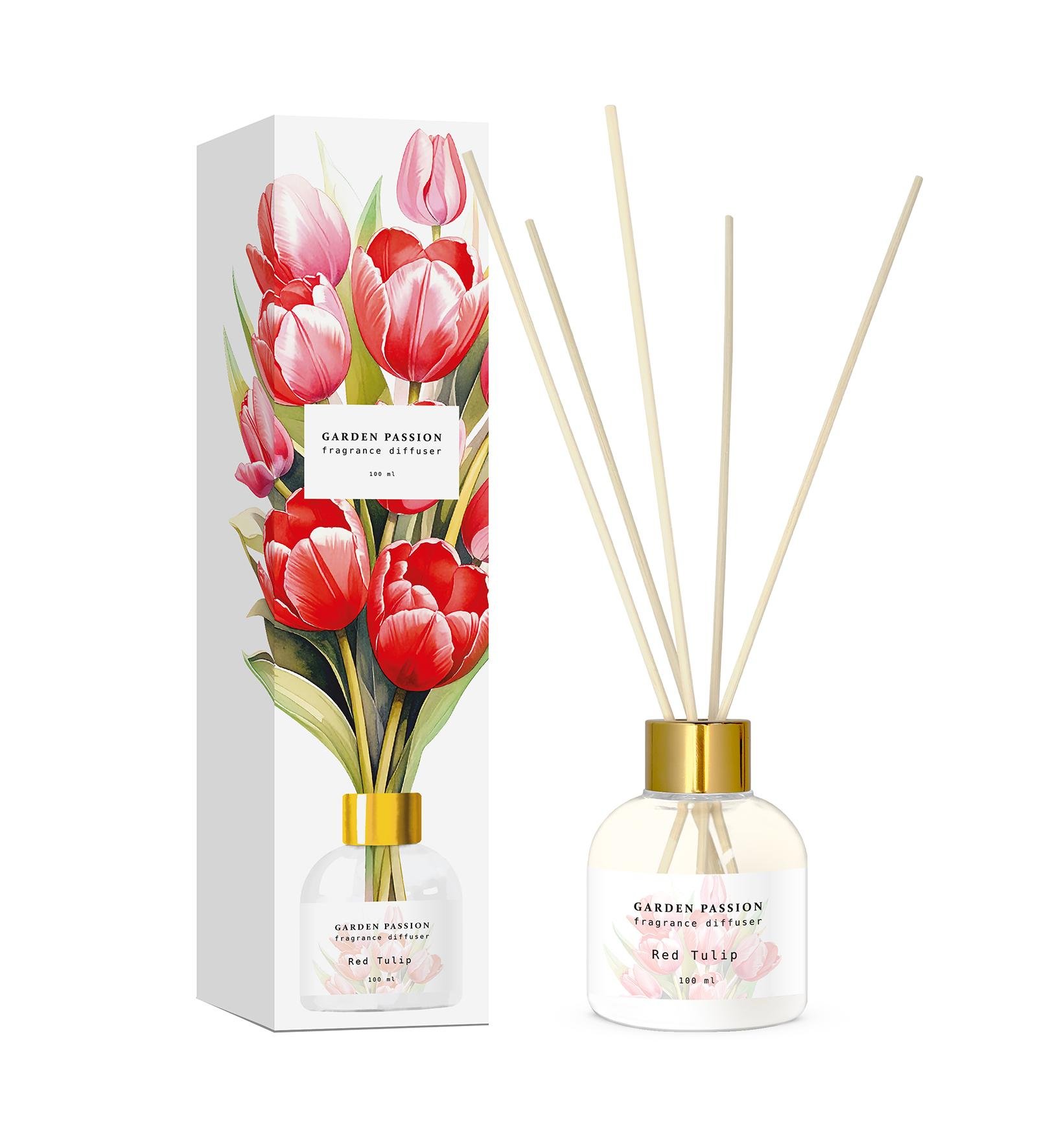 Аромадифузор Garden Passion Красный Тюльпан 100 мл (AD-RT-GP)