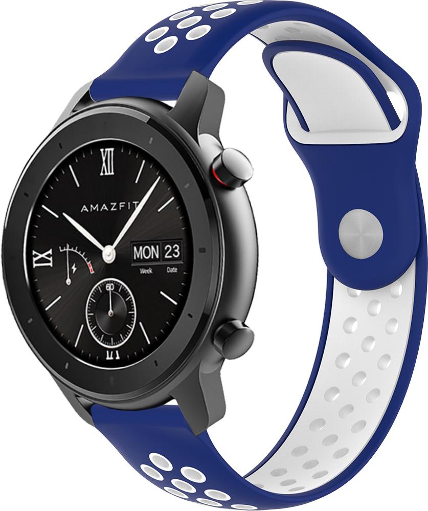 Ремешок Sport для Amazfit GTR 42 мм Blue White (23037-62)
