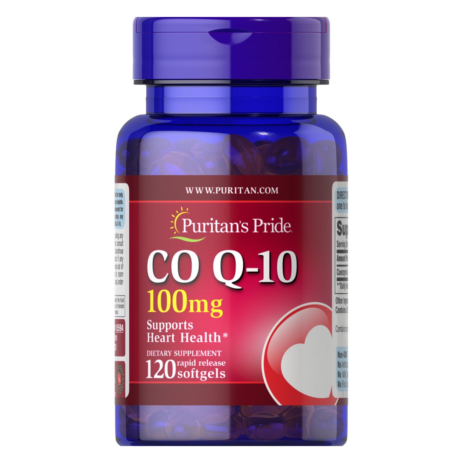 Натуральная добавка Q-SORB Co Q-10 100 mg 120 caps (100-70-6934647-20)
