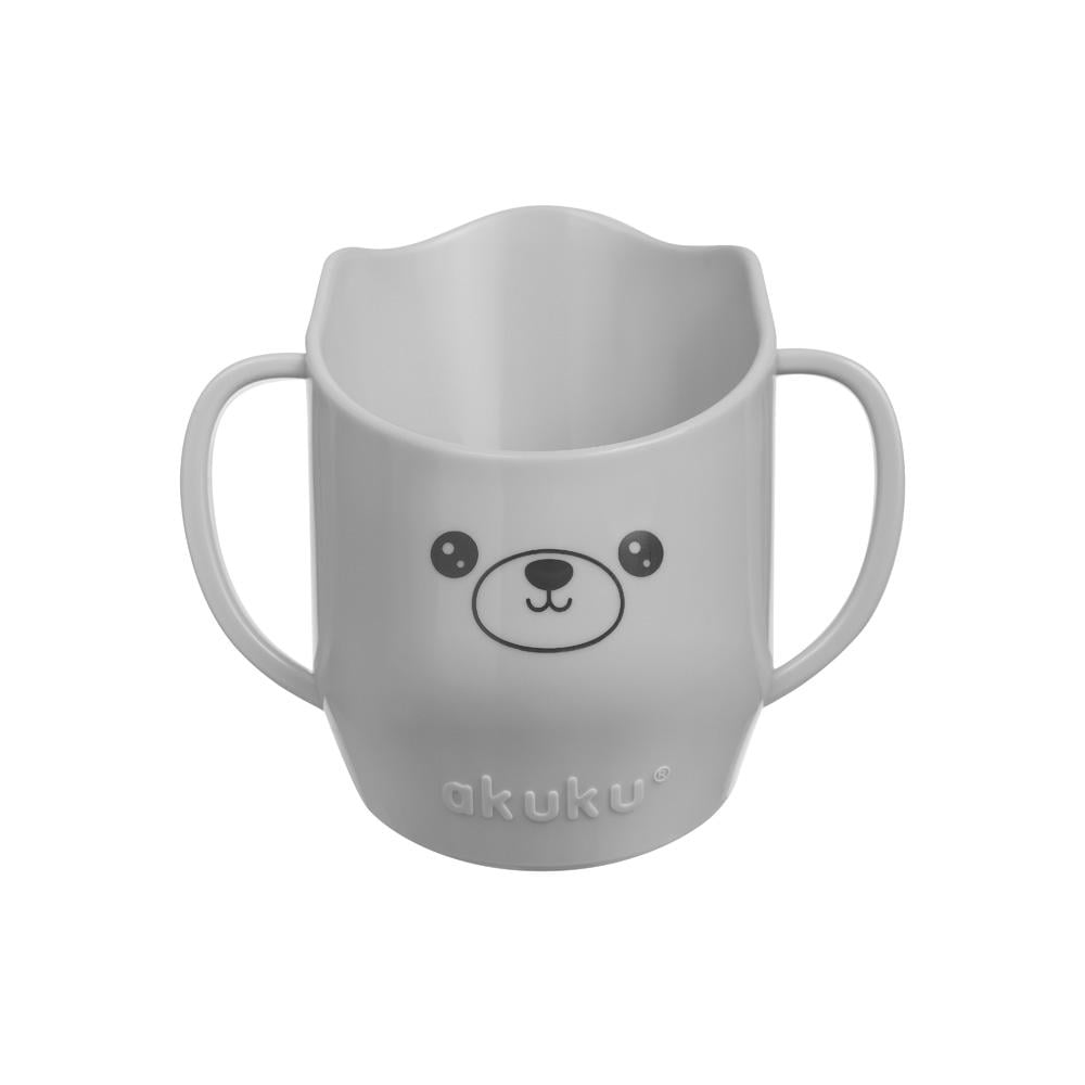 Чашка наклонная для обучения пить Akuku A0695 Серый