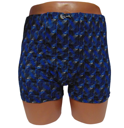 Трусы мужские боксеры Инсан 18620 5XL Синий