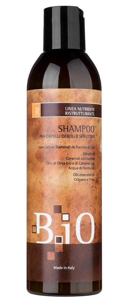 Шампунь безсульфатный B.iO SINERGY для реконструкции поврежденных волос 250 мл