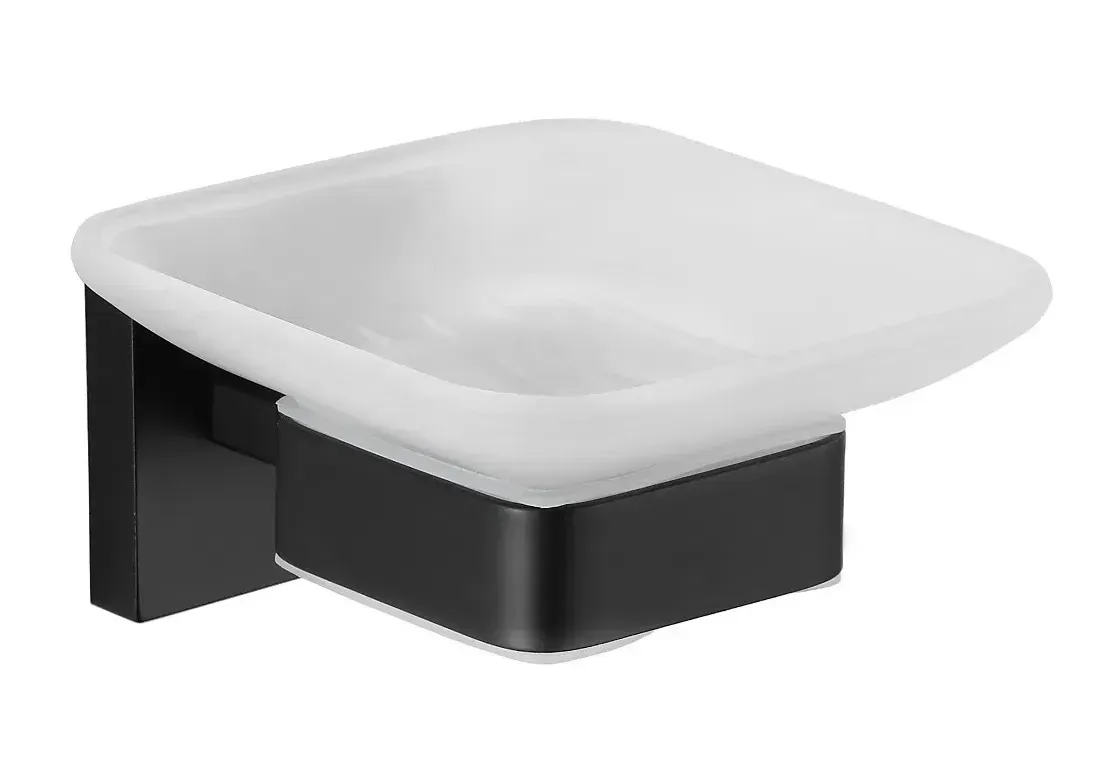 Мыльница VBI JUPITER Black (VBI-040605BL) - фото 1 Мыльница VBI JUPITER Black (VBI-040605BL) - фото 1