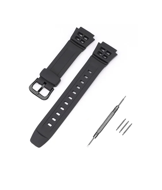 Ремінець для Casio AE-1000W Black BK (1051-1044)