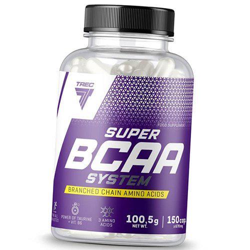Аминокислота BCAA Super BCAA System с таурином и витамином В6 150 капс. (28101009)