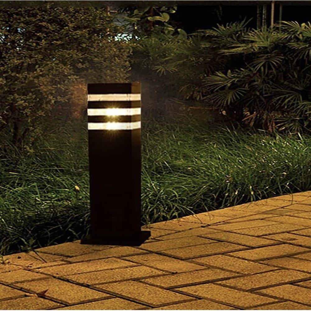 Фонарь уличный 30 см Черный (8024 30CM BK столб) - фото 2 Фонарь уличный 30 см Черный (8024 30CM BK столб) - фото 2