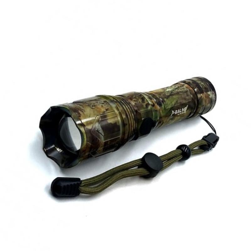 Фонарь ручной аккумуляторный BL-808 Zoom T6 18650 Зеленый (2023297346)