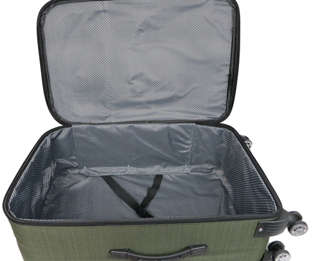 Чемодан большой текстильный Gedox GD Polo на колесах 100 л Хаки - фото 6 Чемодан большой текстильный Gedox GD Polo на колесах 100 л Хаки - фото 6