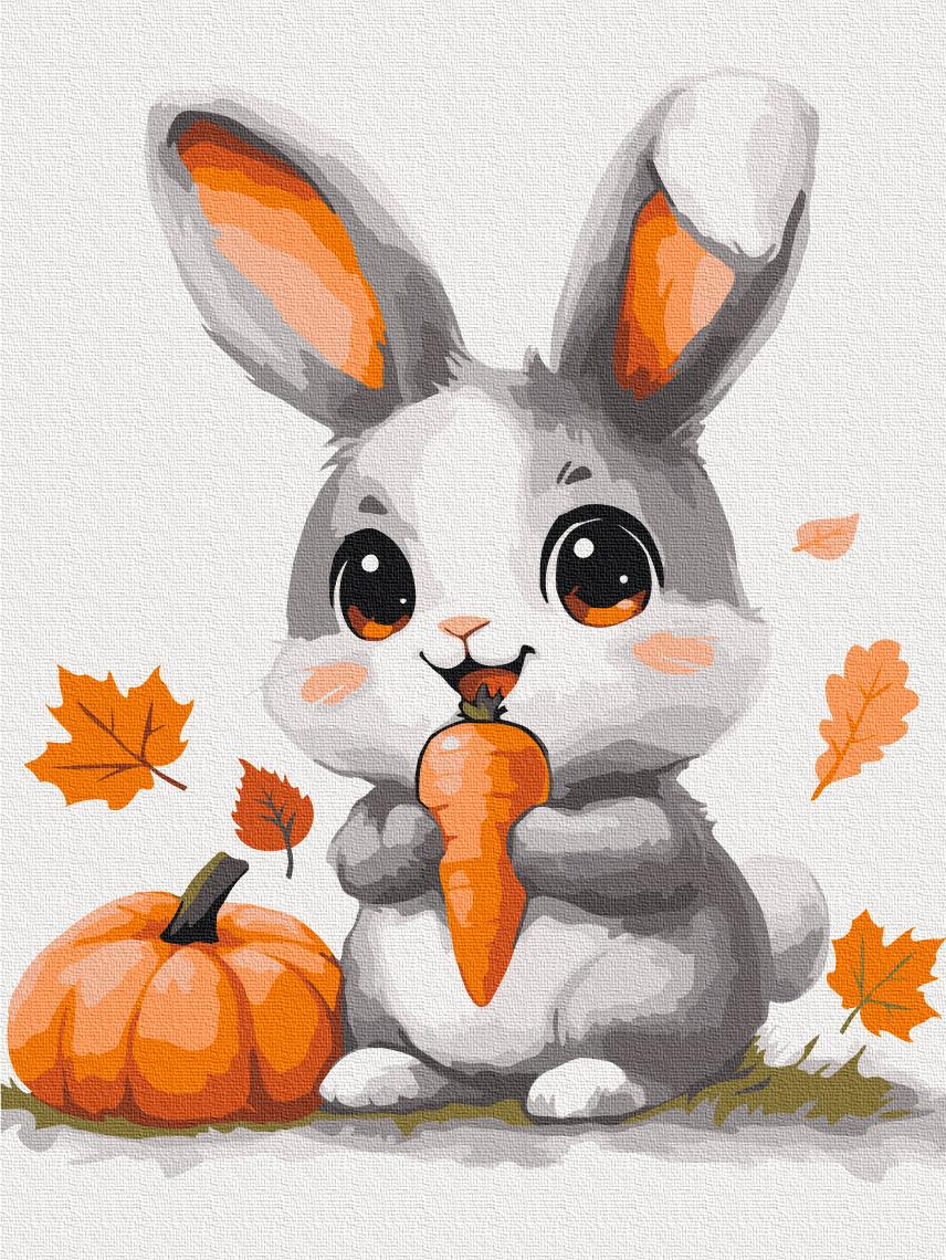 Картина по номерам Brushme Зайчик 30x40 см (KBS0162)