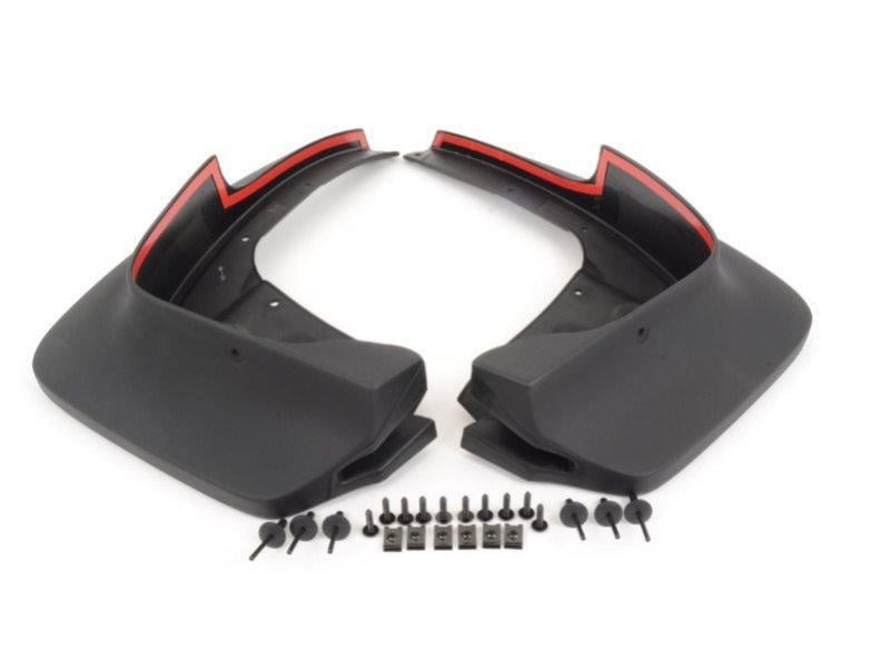 Брызговики автомобильные для BMW X6 E71 2007-2014 резиновые Черный (82160430749)