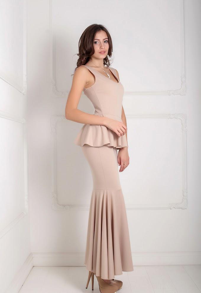 Платье женское Podium Andrea 20932-BEIGE XS Бежевый