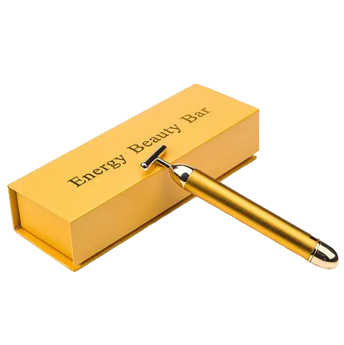 Вибромассажер для лица ионный Revoskin Gold Energy Beauty Bar (N-0211)