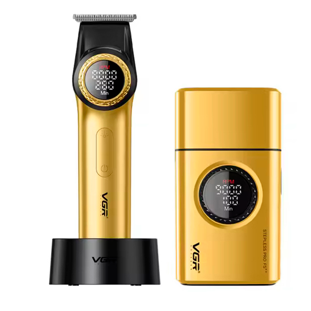 Комплект для стрижки VGR V-977&V-377 2в1 Gold (V-977&V-377 GOLD)