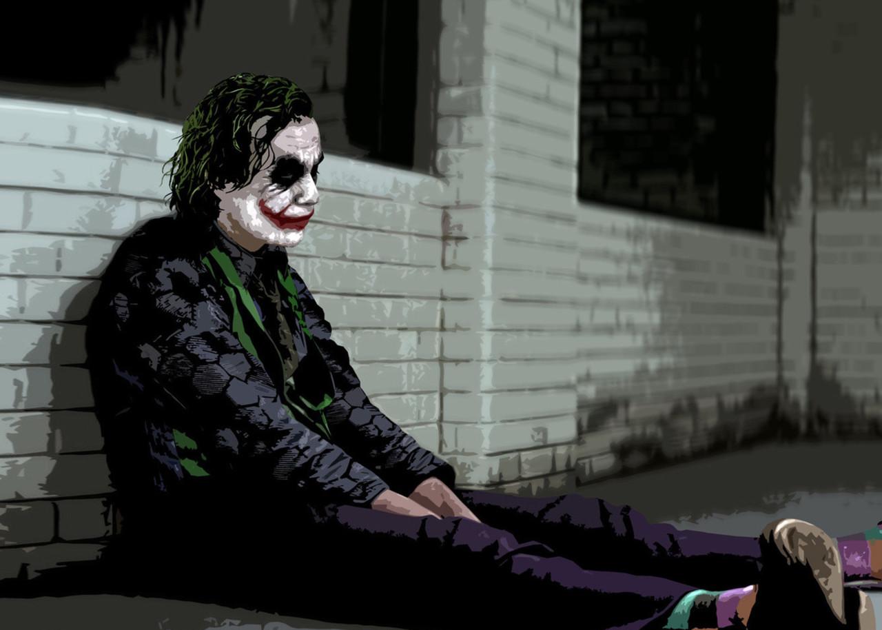 Картина постер Gee! Joker Джокер фан 60х40 см JK.09.001