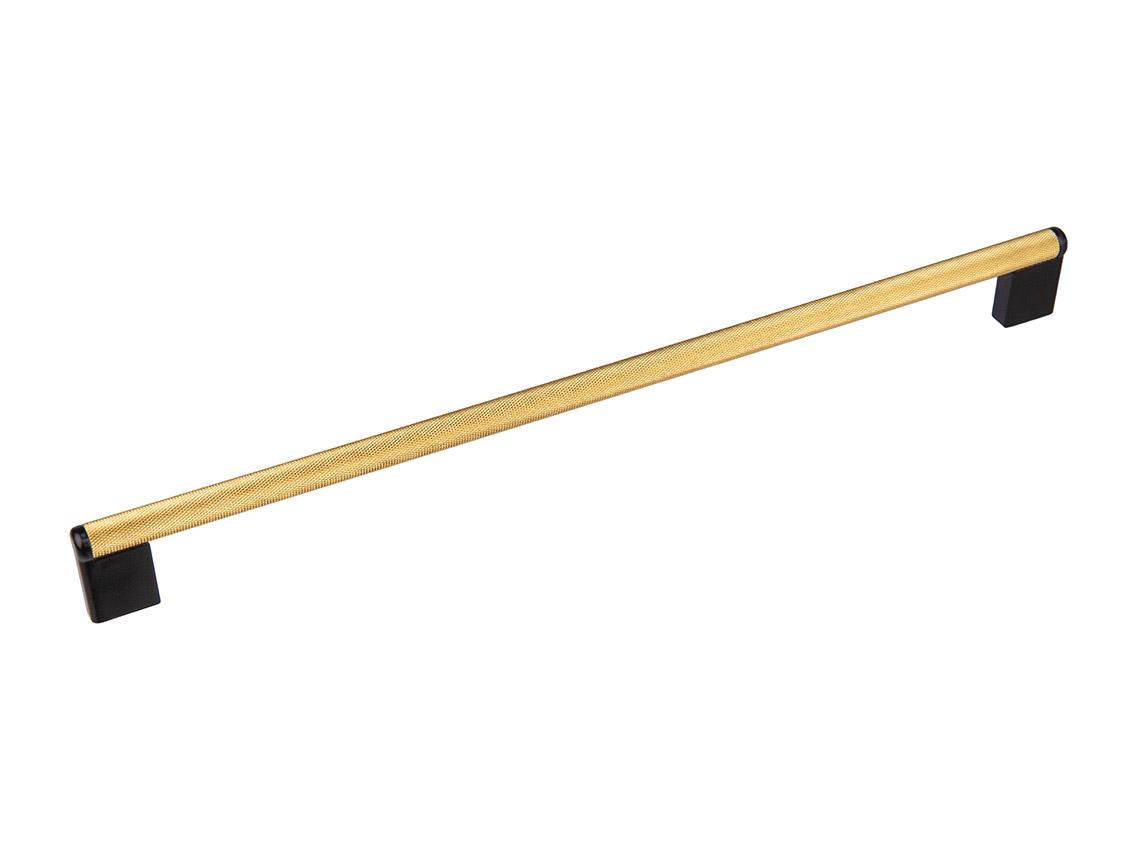 Ручка рейлинговая Virno Lines 407/320 Золотой/Черный (133370)