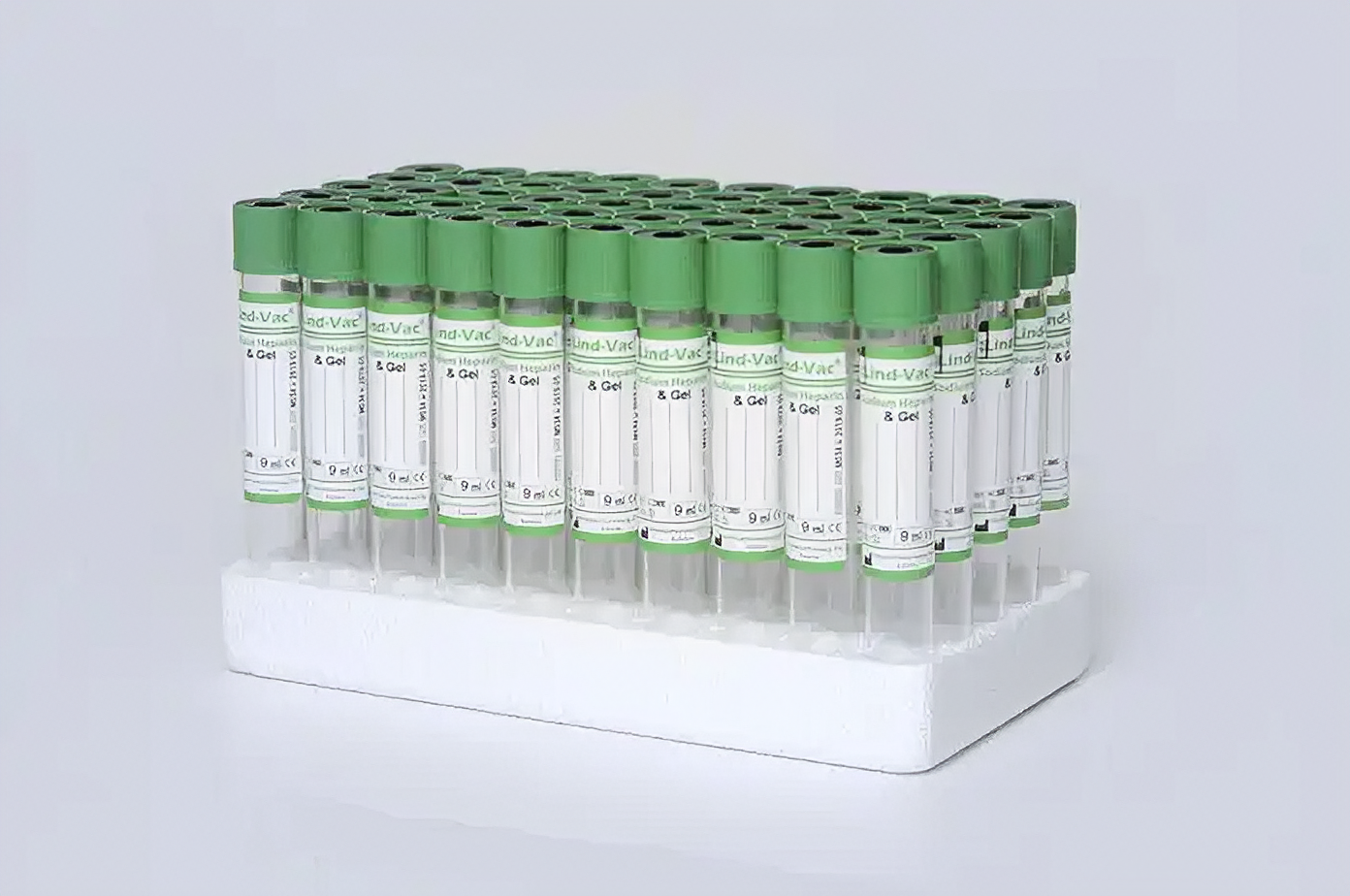 Пробірки Lind-Vac Літій гепарин для плазмоліфтингу 9 мл 50 шт. (AN001941)