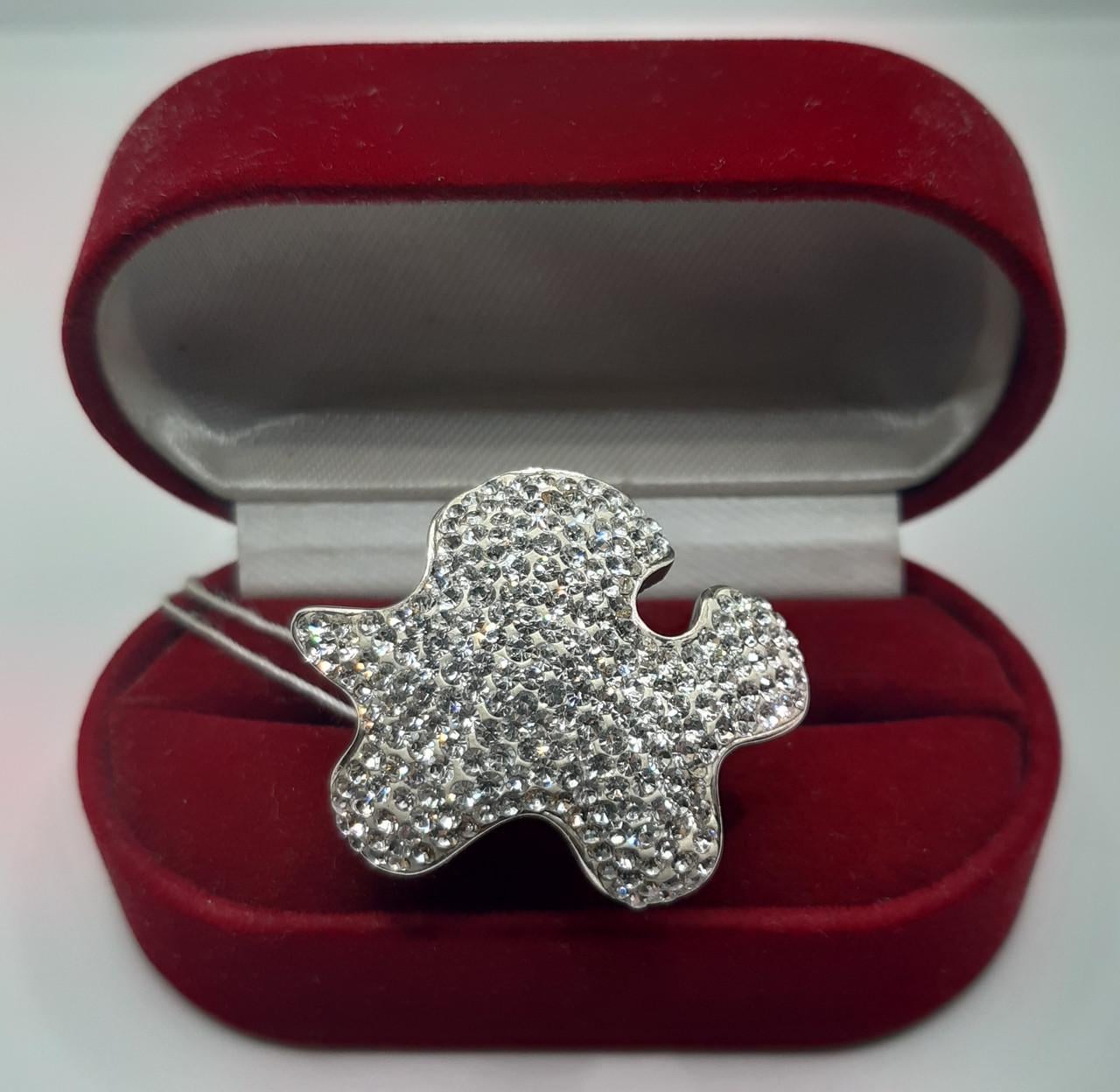 Кольцо серебро клякса 925° 14,08 г р. 18 (1812721171)