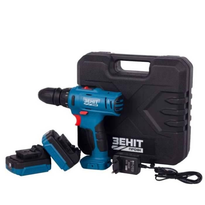 Шуруповерт аккумуляторный Зенит Профи ЗПША-12/15 DFR/B Профи 1500 mAh Blue (853794) - фото 4