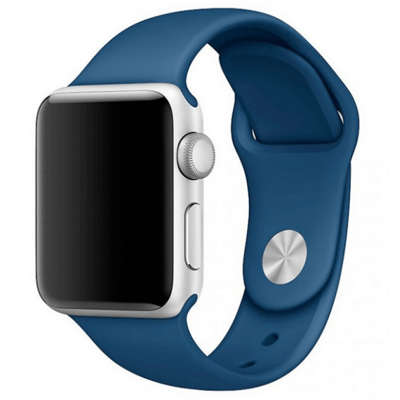 Ремешок GoVern Sport Band для Apple Watch 42/44/45/ 49 мм S/M Cosmos blue Ремешок GoVern Sport Band для Apple Watch 42/44/45/ 49 мм S/M Cosmos blue