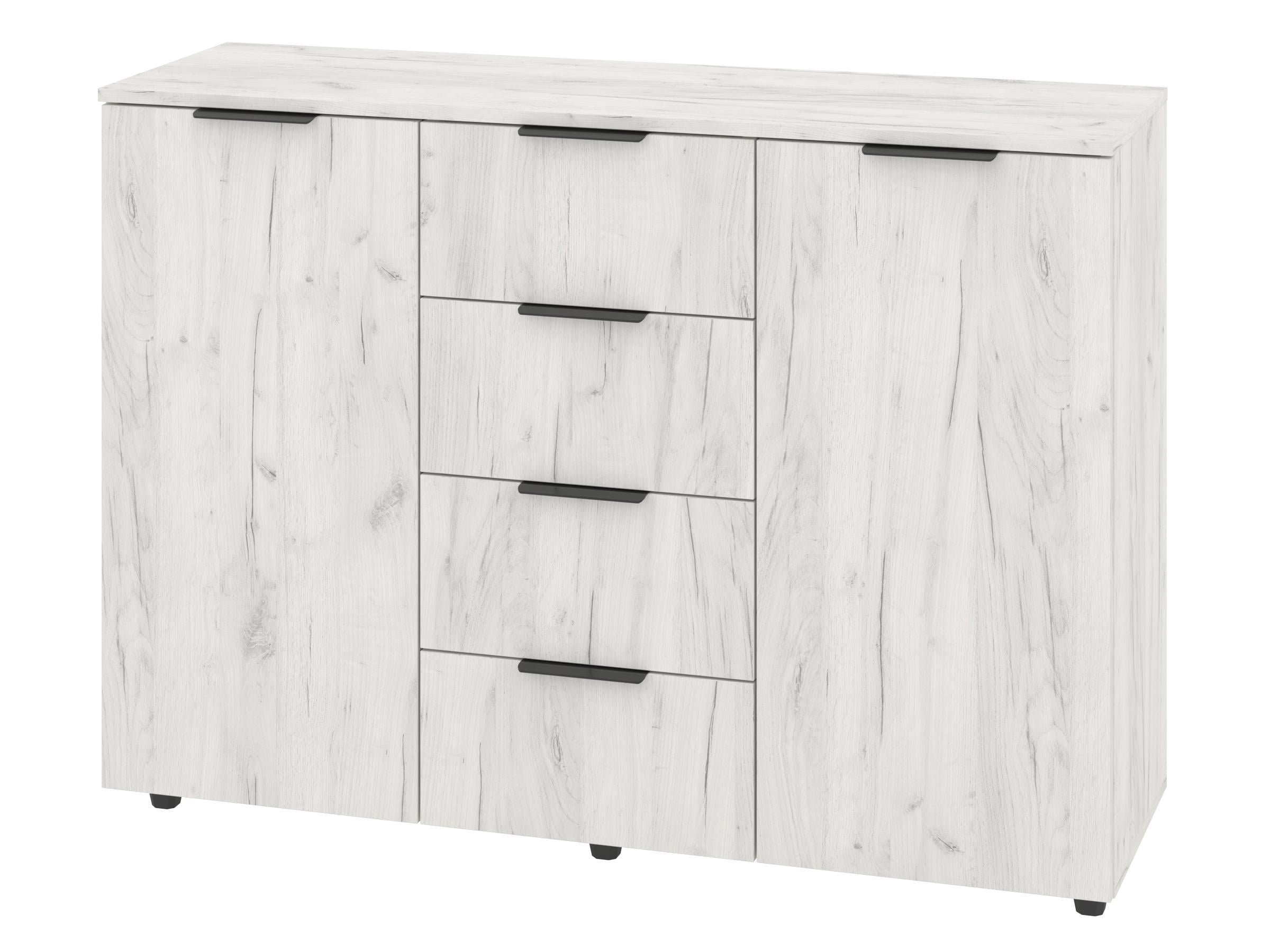 Комод с ящиками PEHOTIN К-4+2А ДСП 120х38х87,5 см Дуб крафт (PN-100635)