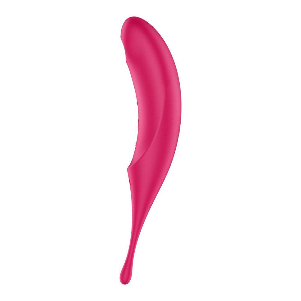 Вибратор для клитора Satisfyer Twirling Pro с вакуумной стимуляцией Red (38023375) Вибратор для клитора Satisfyer Twirling Pro с вакуумной стимуляцией Red (38023375)